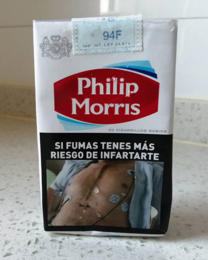 阿根廷完税软包philip morris（菲利浦-莫里斯）